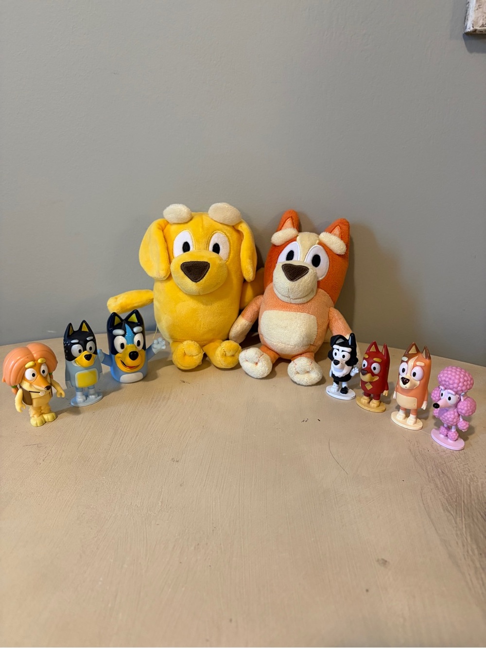 Bluey Bundle Of Friends Plush-Bingo & Muffin -Chloe,Bluey, Mackenzie,Rusty,Bingo